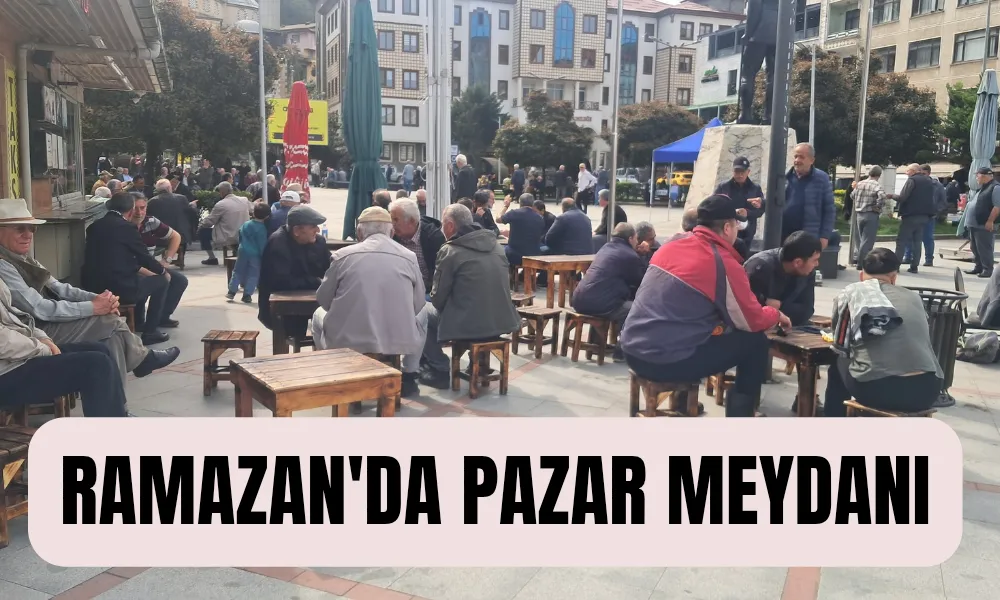 Ramazan Rehaveti Meydan Parkı’nda Hissedildi