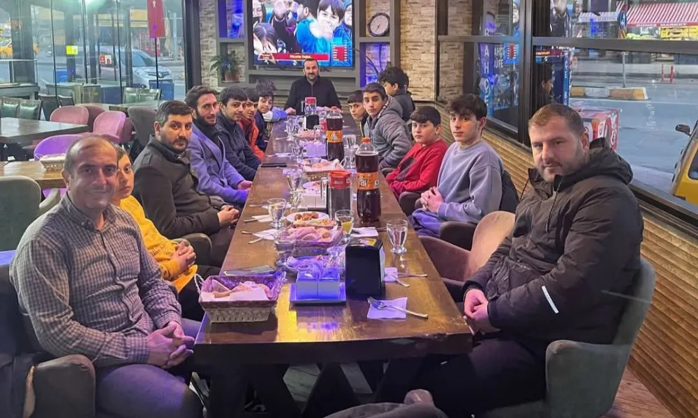 Pazar Sahil Kur’an Kursu Öğrencileri İftarda Buluştu