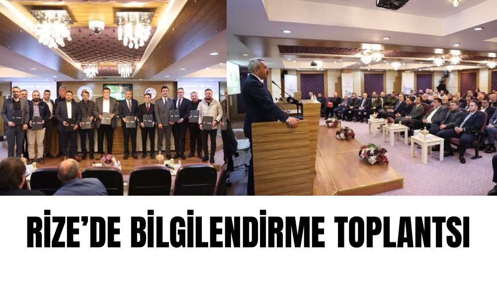 Kaçkar by UTMB Bilgilendirme Toplantısı ve Teknik Destek Programı İmza Töreni Gerçekleştirildi 