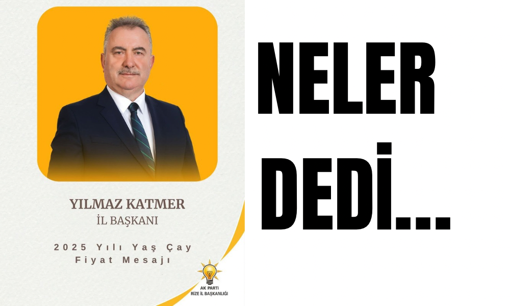 İl Başkanı Katmer, Üreticinin Yüzü Gülecek