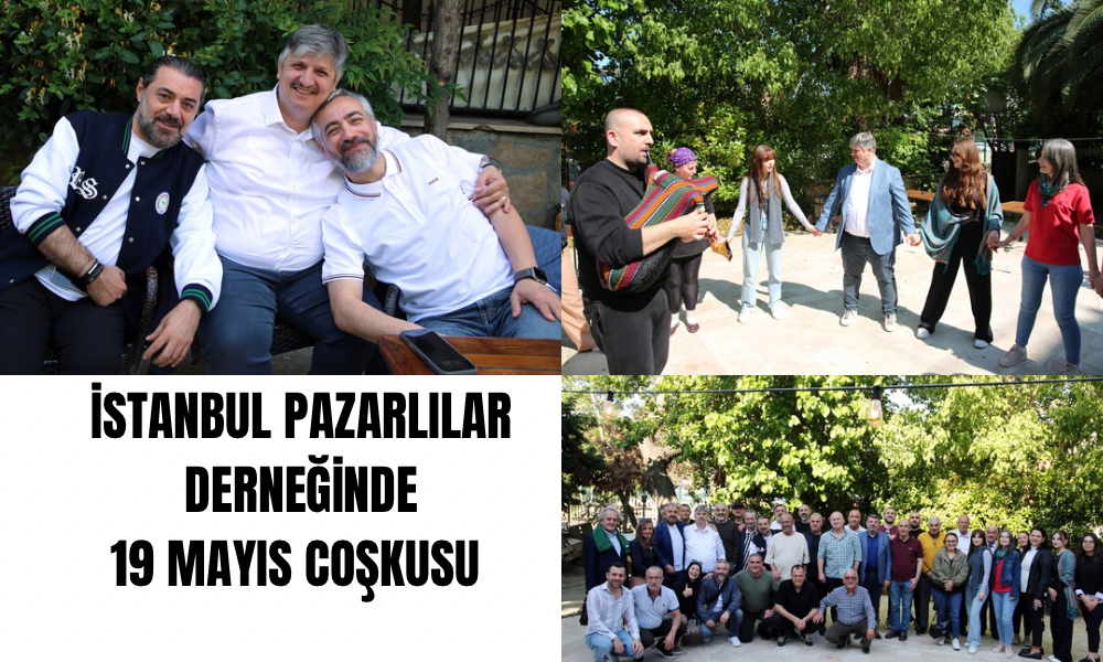 Pazarlılar Derneğinde 19 Mayıs Coşkusu