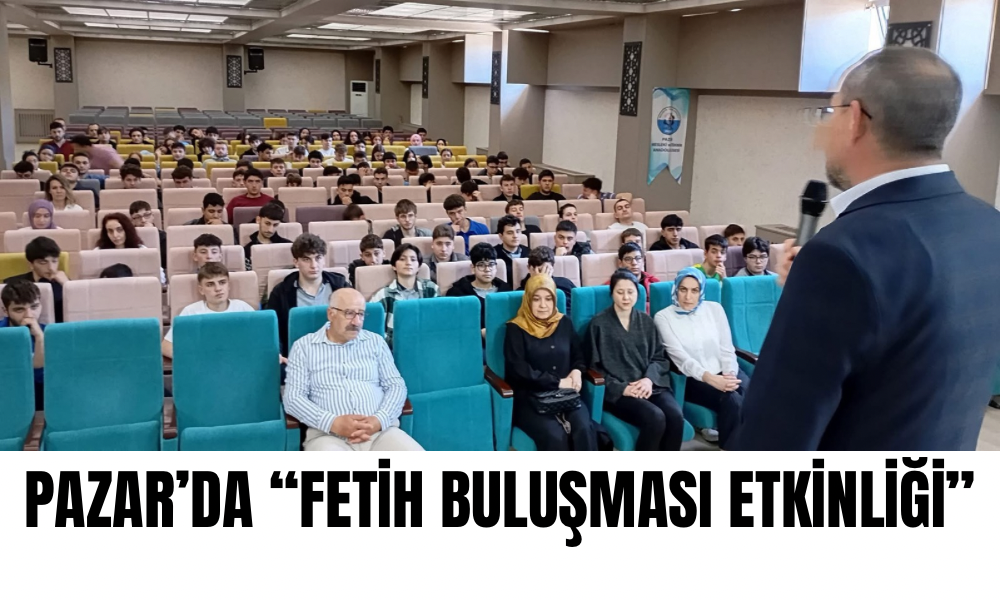 Pazar’da Etkinlik Düzenlendi