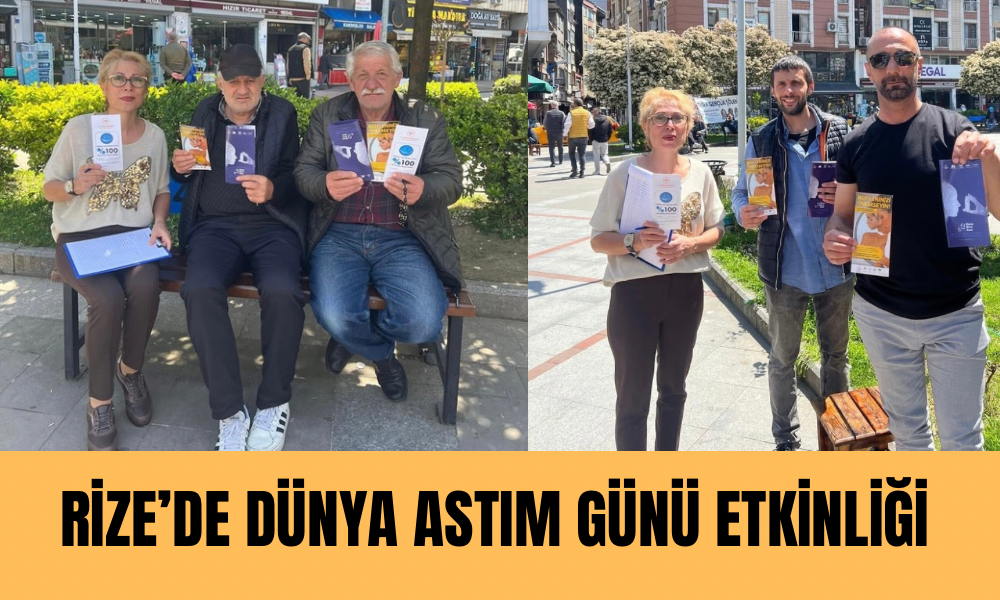 Pazar’da Dünya Astım Günü Etkinliği Bilgilendirilmesi 