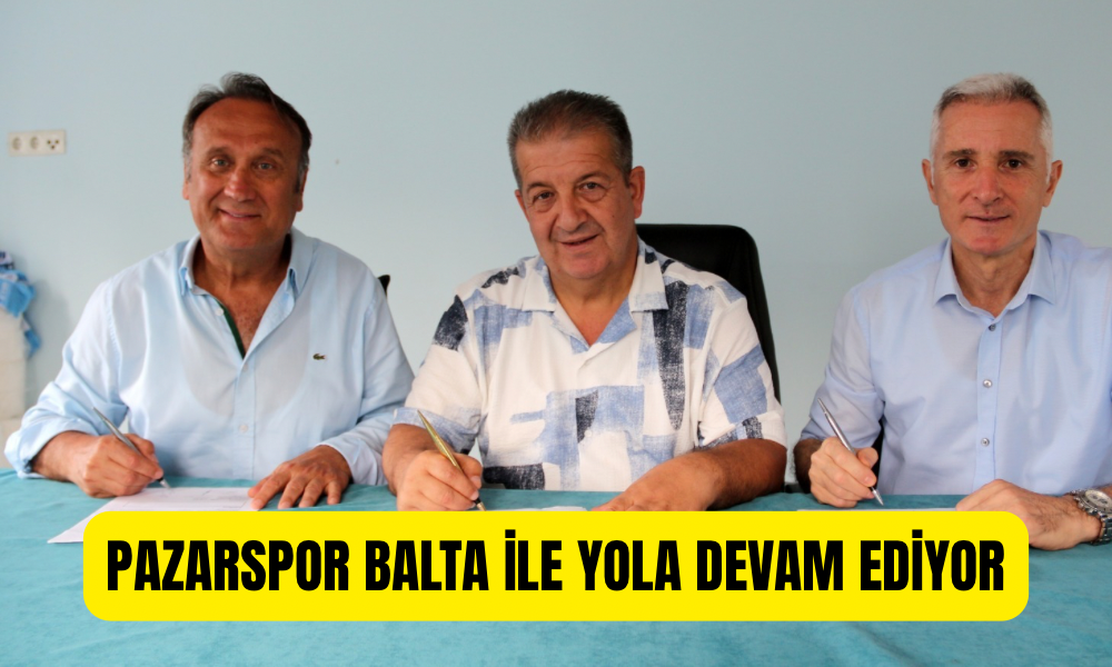 Pazarspor’da Hasan Balta Dönemi Devam Ediyor