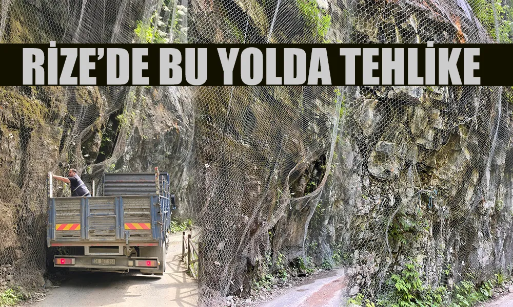 Yol Güvenliği Tehlikede: Yayla Yolundaki Yırtık Ağlar Araçlar İçin Risk Oluşturuyor