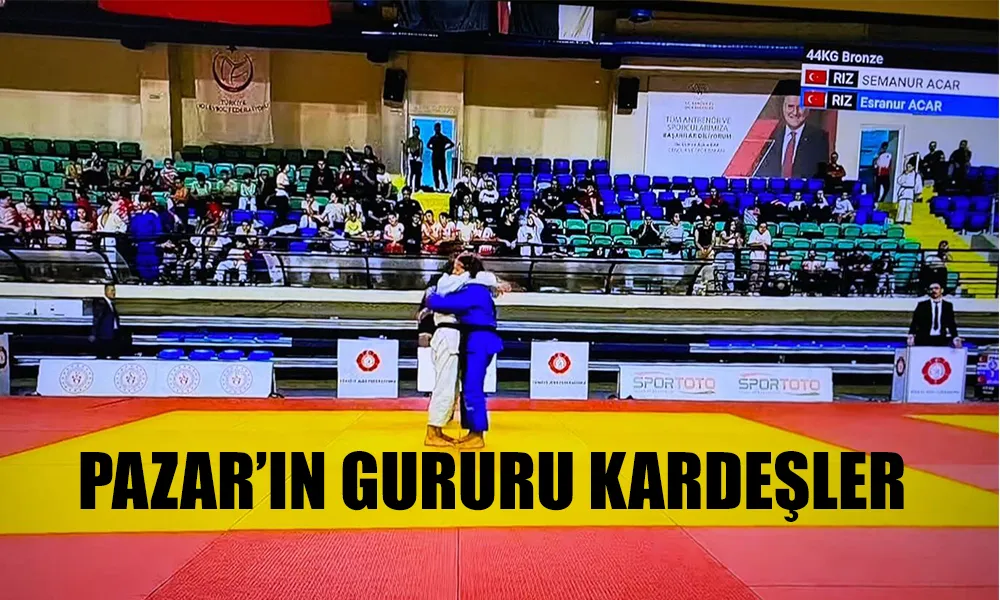 Pazarlı Kardeşlerden Judo’da Çifte Başarı!