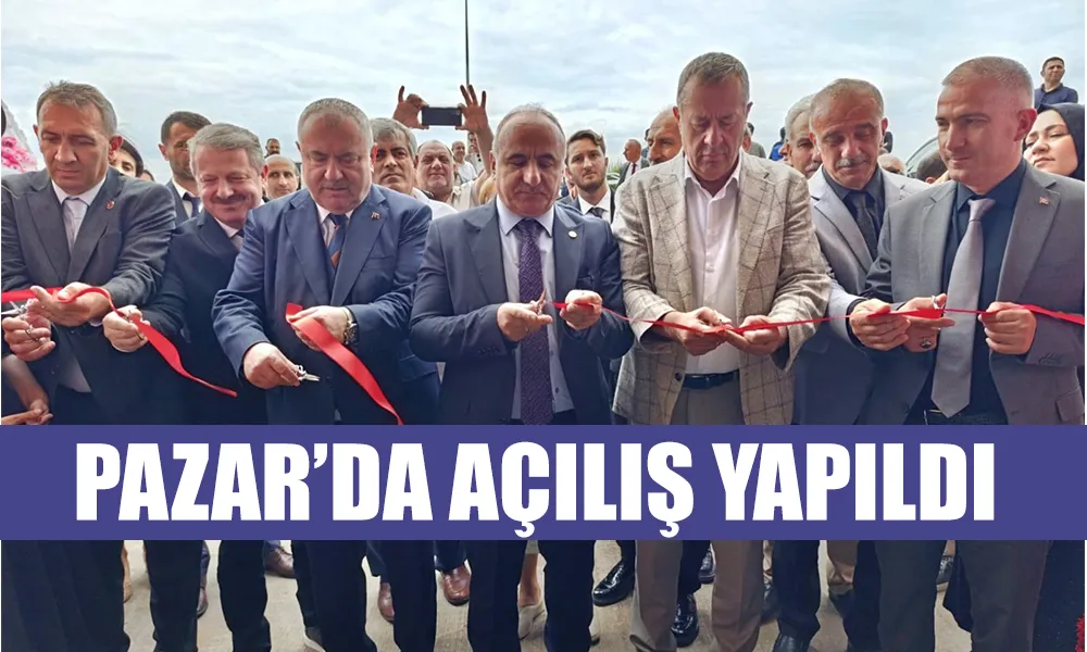 RİPERA Kadın Girişimciler Kooperatifi Mağazasını Pazar’da Hizmete Açtı