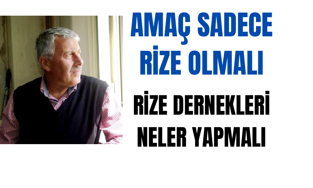 “Rize İçin Tek Yürek: Üç Büyükşehir, Tek Amaç”