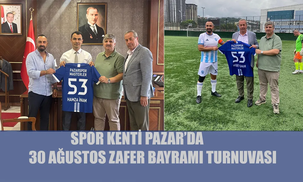 İstanbul Pazarspor Masterler’den Anlamlı Ziyaretler ve Teşekkürler