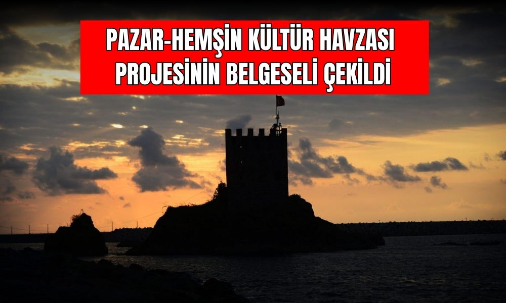 Pazar’da Bir İlk: Kültür Havzası Belgeseli Çekildi
