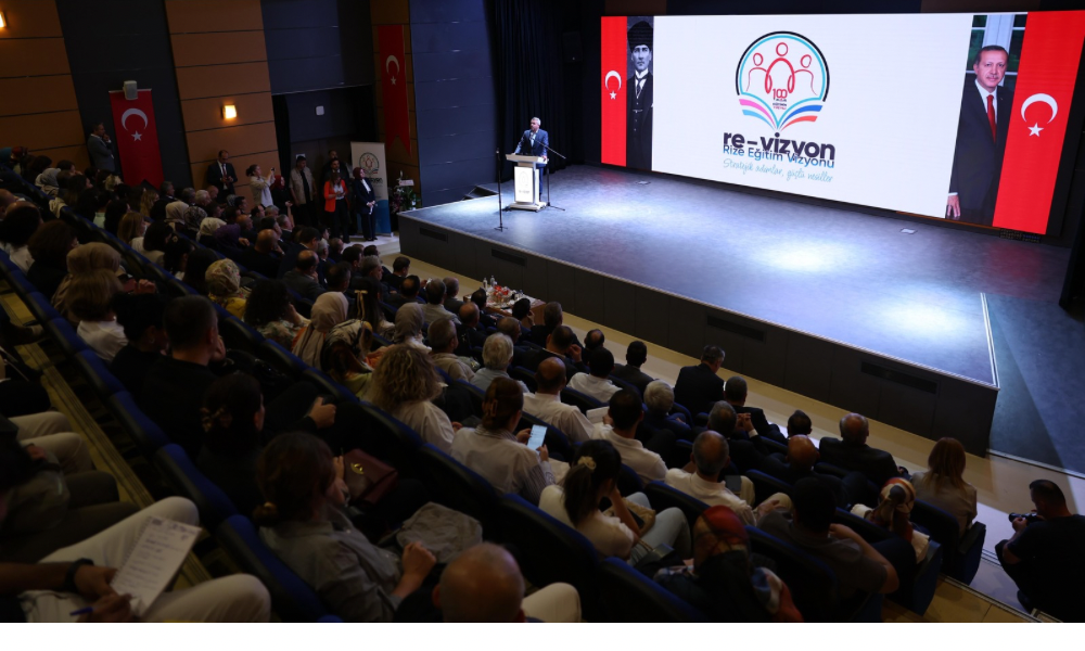 Rize’de Eğitime Yeni Vizyon: RE-VİZYON Stratejisi Tanıtıldı