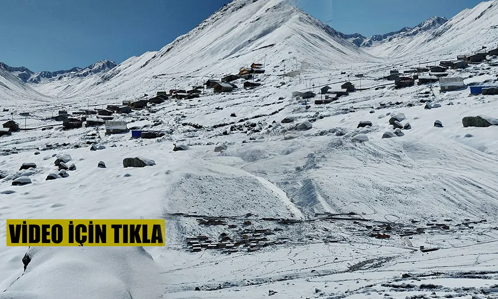 PALOVİT YAYLASI KAR ALTINDA