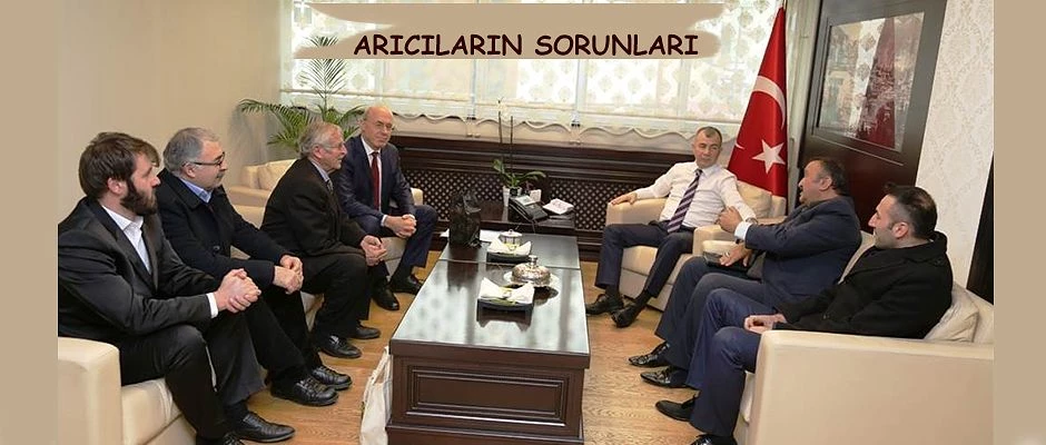 ARICILARIN SORUNLARINI DİNLEDİ