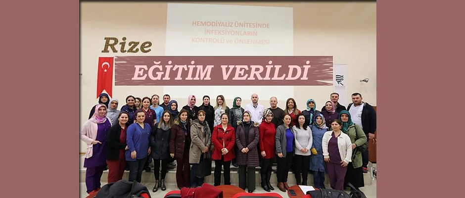 Diyaliz Merkezi Çalışanlarına “Enfeksiyon Kontrol Tedbirleri” Eğitimi