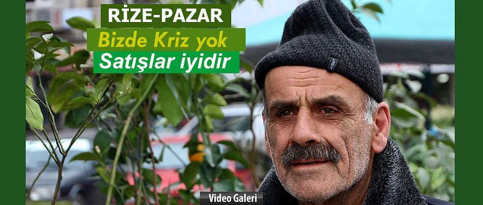 Meyve Fidan Satışlarında Kriz yok