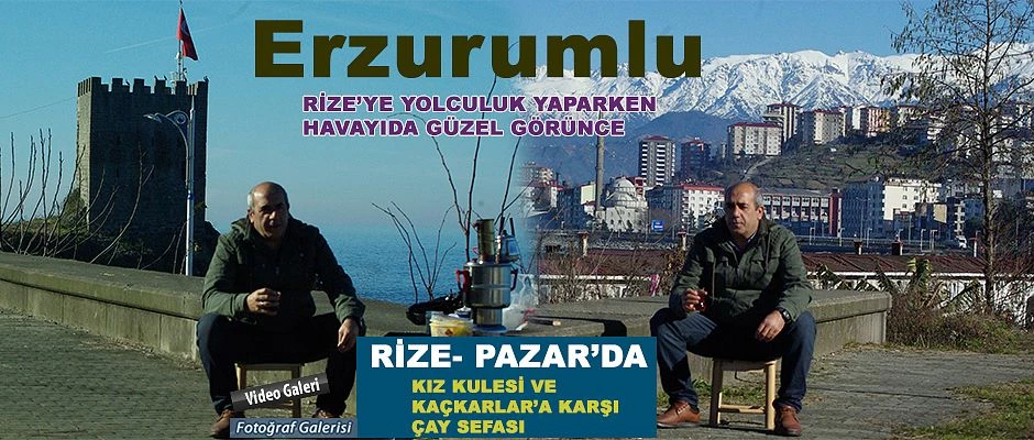 Erzurumlu Emeklinin Pazar’da Çay Sefası