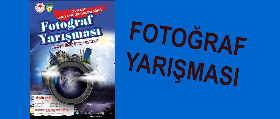 METEOROLOJİDEN ÖDÜLLÜ FOTOĞRAF YARIŞMASI!