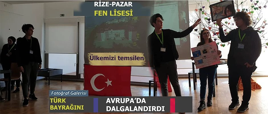 Rize-Pazar Fen Lisesi Öğretmen ve Öğrencileri Portekiz’de