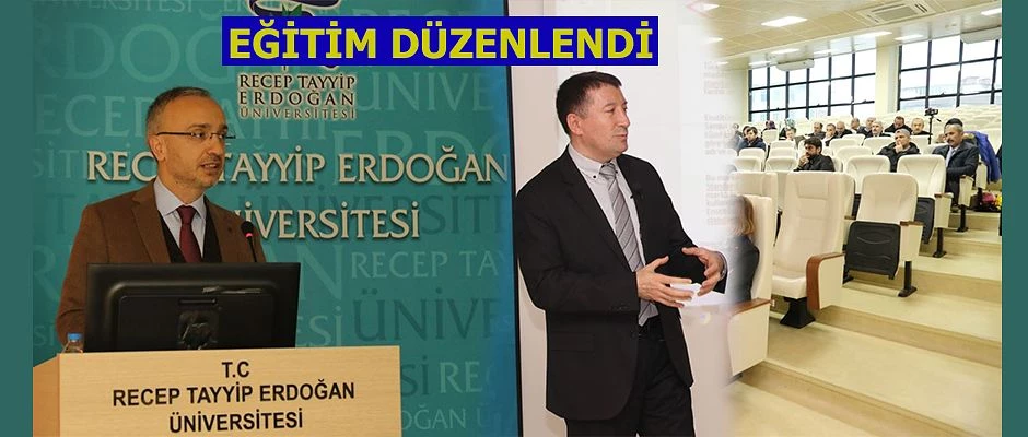 RTEÜ Üniversitesinde ISO 9001 Kalite Yönetim Sistemi Eğitimi Düzenlendi