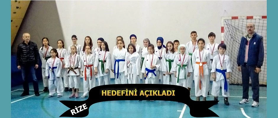 SADIKOĞLU "HEDEFİM RİZE’DEN MİLLİ SPORCULAR YETİŞTİRMEK"