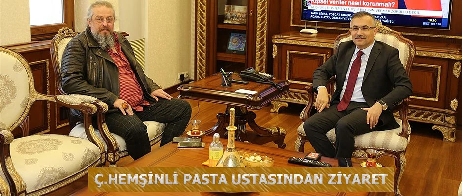 18 Sene evvel düğününde Pasta yapan Ustadan ziyaret