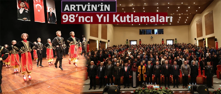 7 Mart Artvin’in 98’ncı yıl dönümü gerçekleştirilen törenlerle kutlandı.