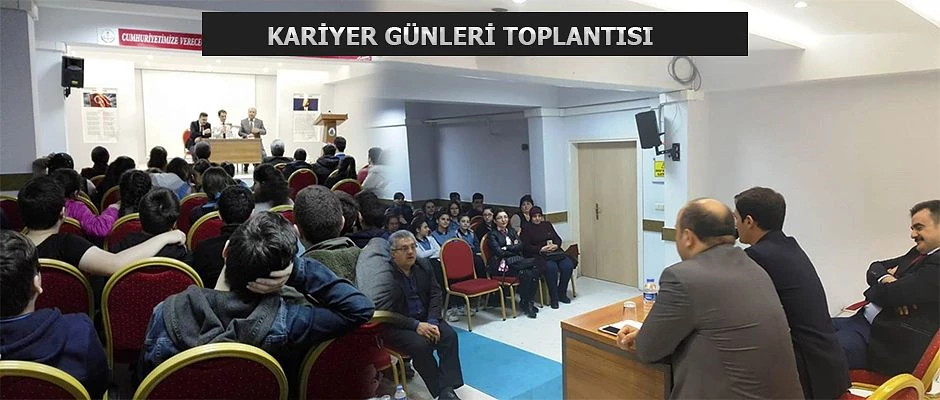 ARTVİN İL SAĞLIK MÜDÜRÜ AKALIN, KARİYER GÜNLERİ PROGRAMI