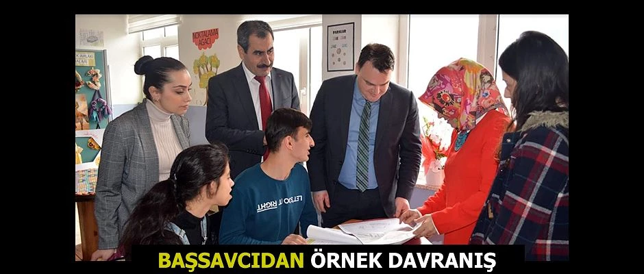 BAŞSAVCI BAŞBAY’DAN ANLAMLI ZİYARET