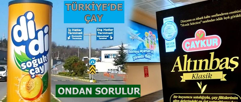 ÇAYKUR’UN YENİ ÜRÜN GÖRSELLERİ HAVALİMANLARINI SÜSLÜYOR