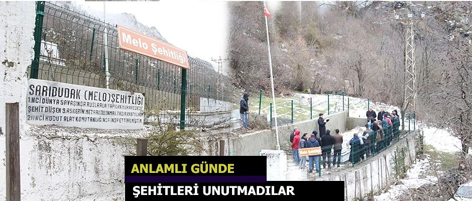 EĞİTİMCİLERDEN MELO ŞEHİTLİĞİNE ZİYARET