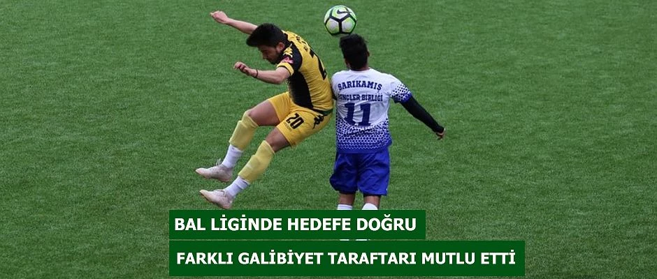 FARKLI BİR GALİBİYET ALARAK TARAFTARLARINI SEVİNCE BOĞDU