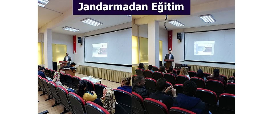 JANDARMADAN UYUŞTURUCU İLE MÜCADELE EĞİTİMİ