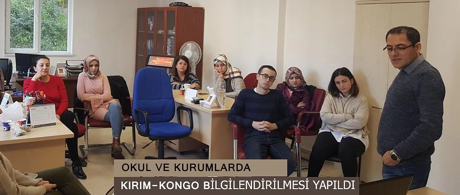 Kırım-Kongo Kanamalı Ateşi (KKKA) bilgilendirme çalışmalarına başladı.