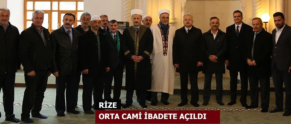 Orta Cami, Yeni Yerinde İbadete Açıldı