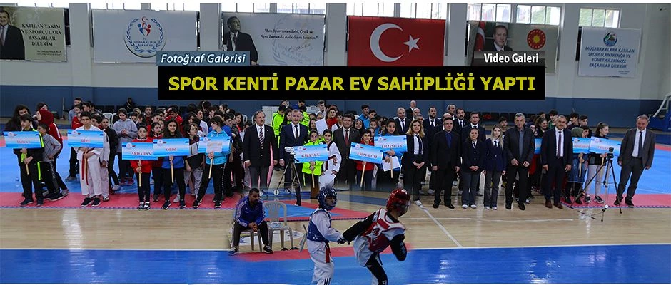 Spor Kenti Pazar’da Spor Şöleni başladı