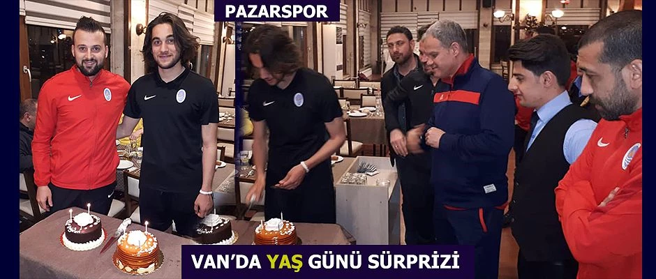 Van’da Doğum günü Pastası