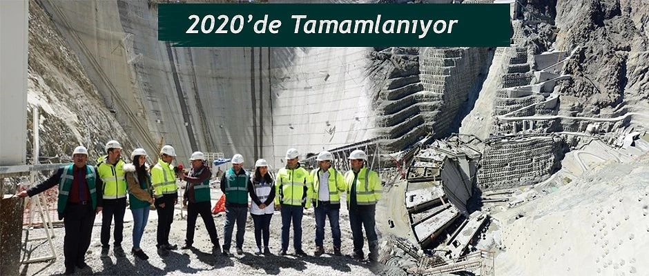 2020 HAZİRAN AYINDA, BARAJ İNŞAATI TAMAMLANMIŞ OLACAK