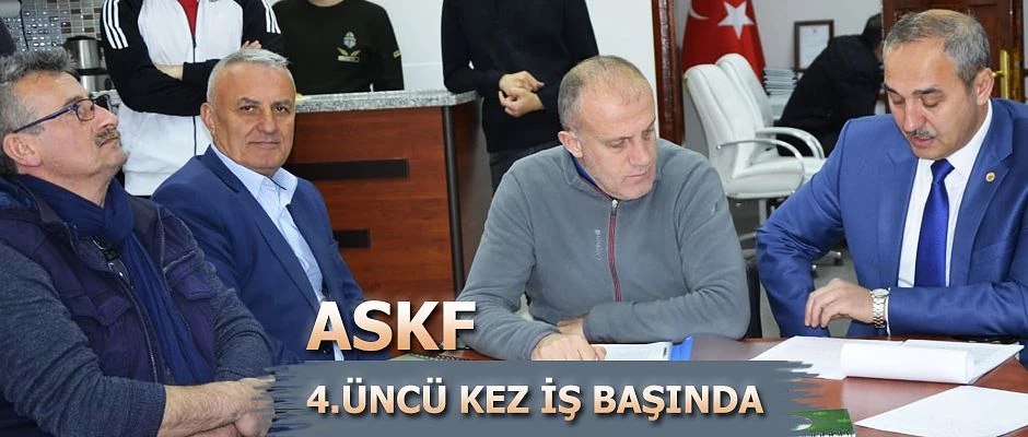 4.ÜNCÜ KEZ YENİDEN İŞ BAŞINDA