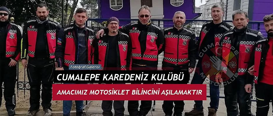 Cumalepe Karedeniz Motosiklet tutkunları Ordu’da