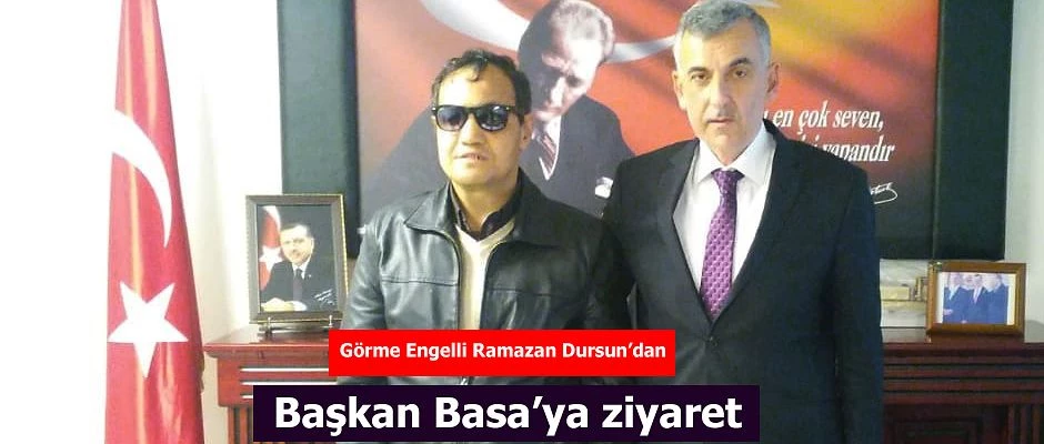 Görme engelli Ramazan Dursun