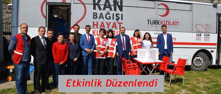 KAN BAĞIŞI ETKİNLİĞİ GERÇEKLEŞTİRİLDİ