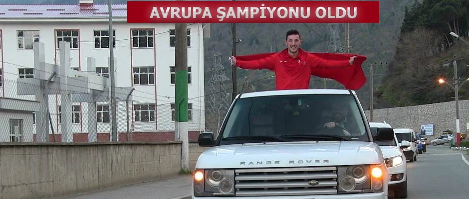 MİLLİ KARATECİ MURAT ÖZ AVRUPA ŞAMPİYONU OLDU