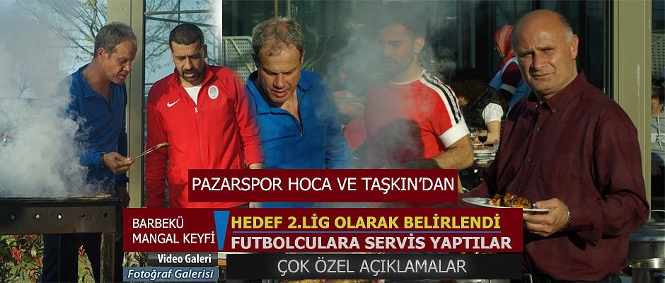 Pazarspor ’da hedef Play-Off ve ardından 2.lig