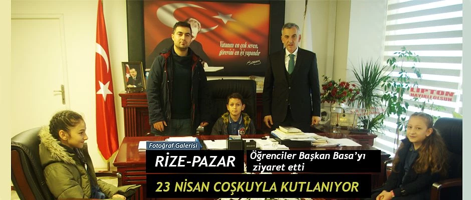 Rize-Pazar’da Kutlama Programı