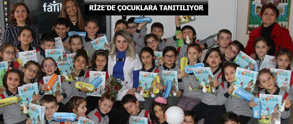 Rize’de çocuklara “sağlık çalışanları” tanıtılıyor