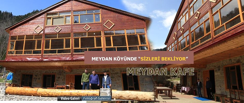 Yeşillikler arasında Sıcak ve samimi yer arıyorsanız MEYDAN KAFE sizi bekliyor