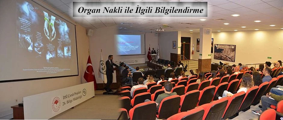 BAŞHEKİM MEHMETOĞLU, DSİ’DE ORGAN BAĞIŞI BİLGİLENDİRME EĞİTİMİ VERDİ
