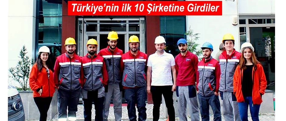 HARE ASANSÖR BÜYÜME HIZIYLA TÜRKİYE’DE İLK 100 ŞİRKET ARASINA ADINI YAZDIRDI