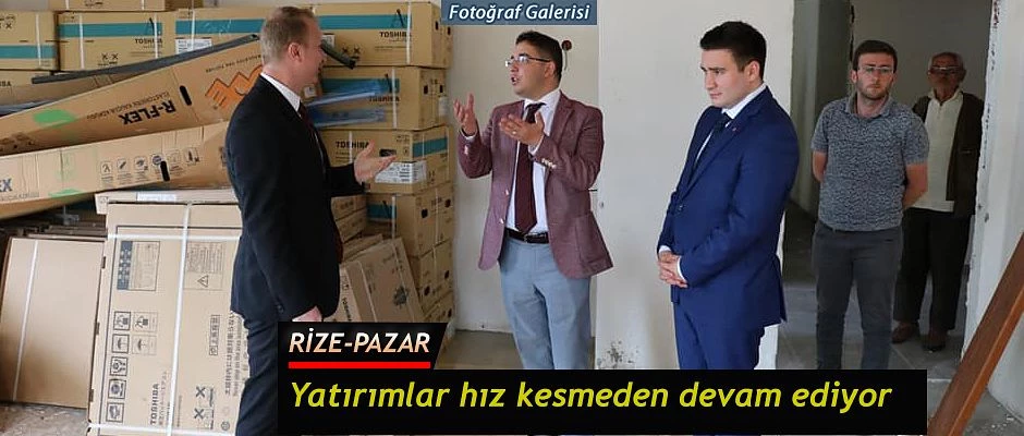 Kaymakam Terzi Yatırımları inceledi ve hakkında bilgi aldı