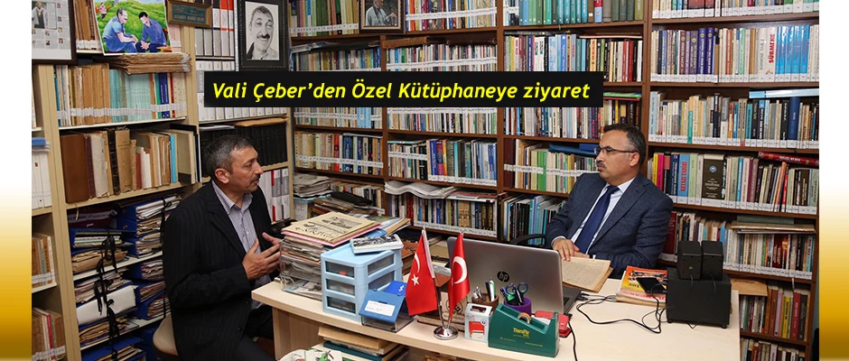 Kütüphaneyi Ziyaret Etti